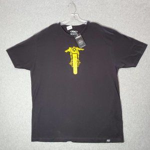 FX Factory Effex Men Shirt XXL Black Street Dirt Bike Graphic‎ Tee NWT